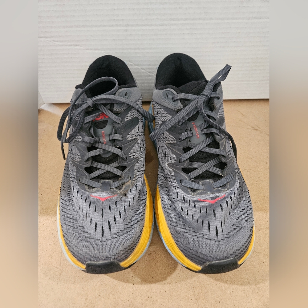 HOKA ONE ONE GAVIOTA 4  MEN'S RUNNING SHOES  CASTLEROCK/ANTHRACITE US 9.5 (Bin10 - Picture 2 of 15